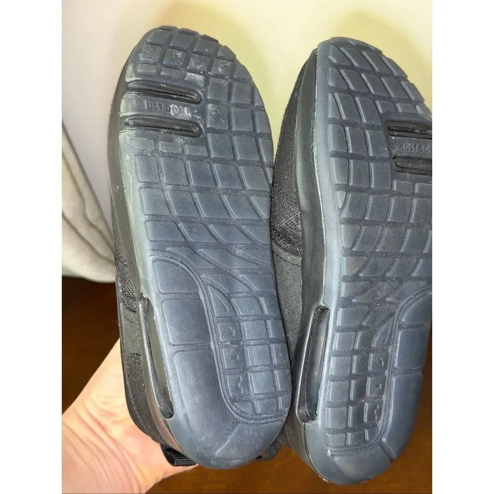 Nike Air Max motif easy slip on all black toddler size 13C